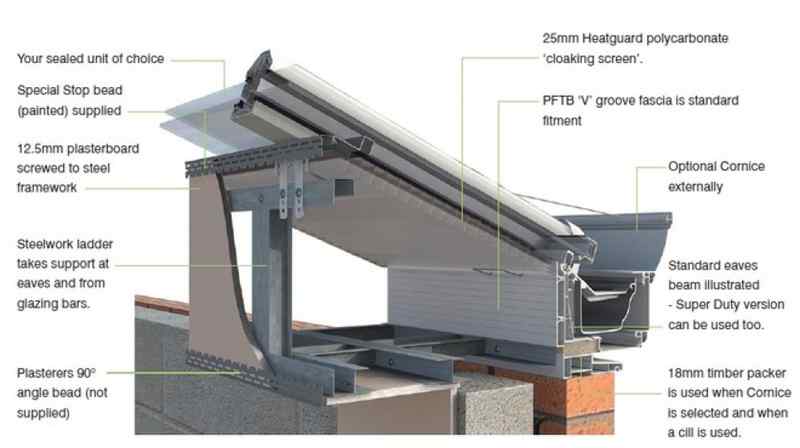 Livin Room Cross Section